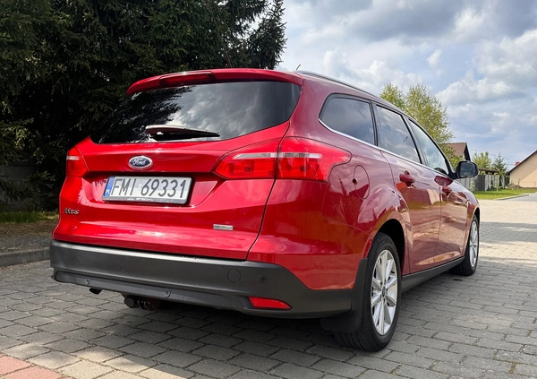 Ford Focus cena 41900 przebieg: 111500, rok produkcji 2018 z Wejherowo małe 137